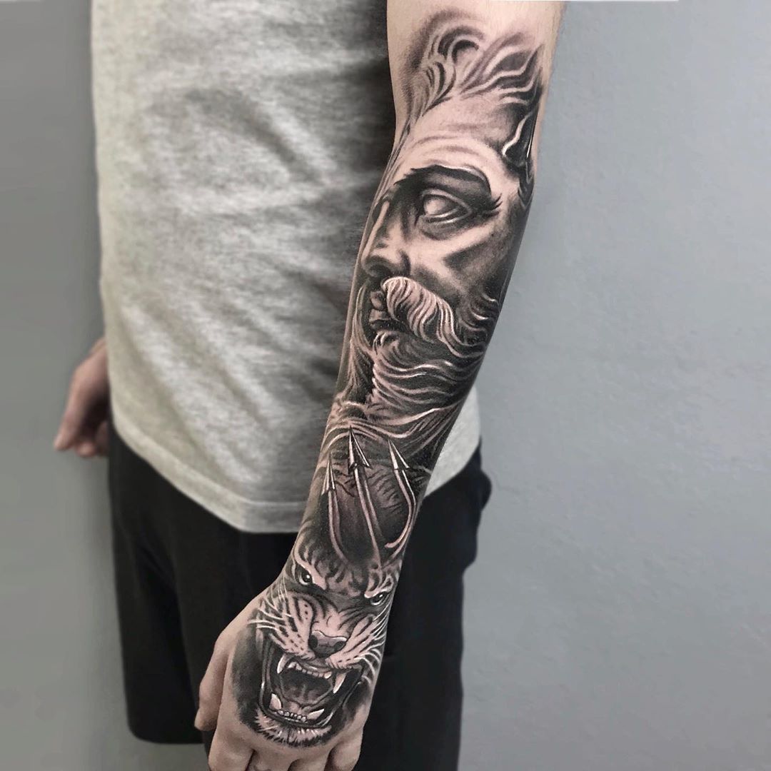 Waterproof Temporary Tattoos Full Arm 8 Sheets and Half Arm Fake Tatto –  EveryMarket